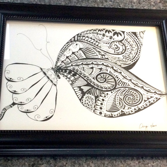 Original ink and pen hand drawn art work by Pennsylvania Artist 2009. - Picture 4 of 8